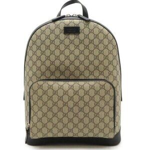 Gucci Beige and Black Large Backpack